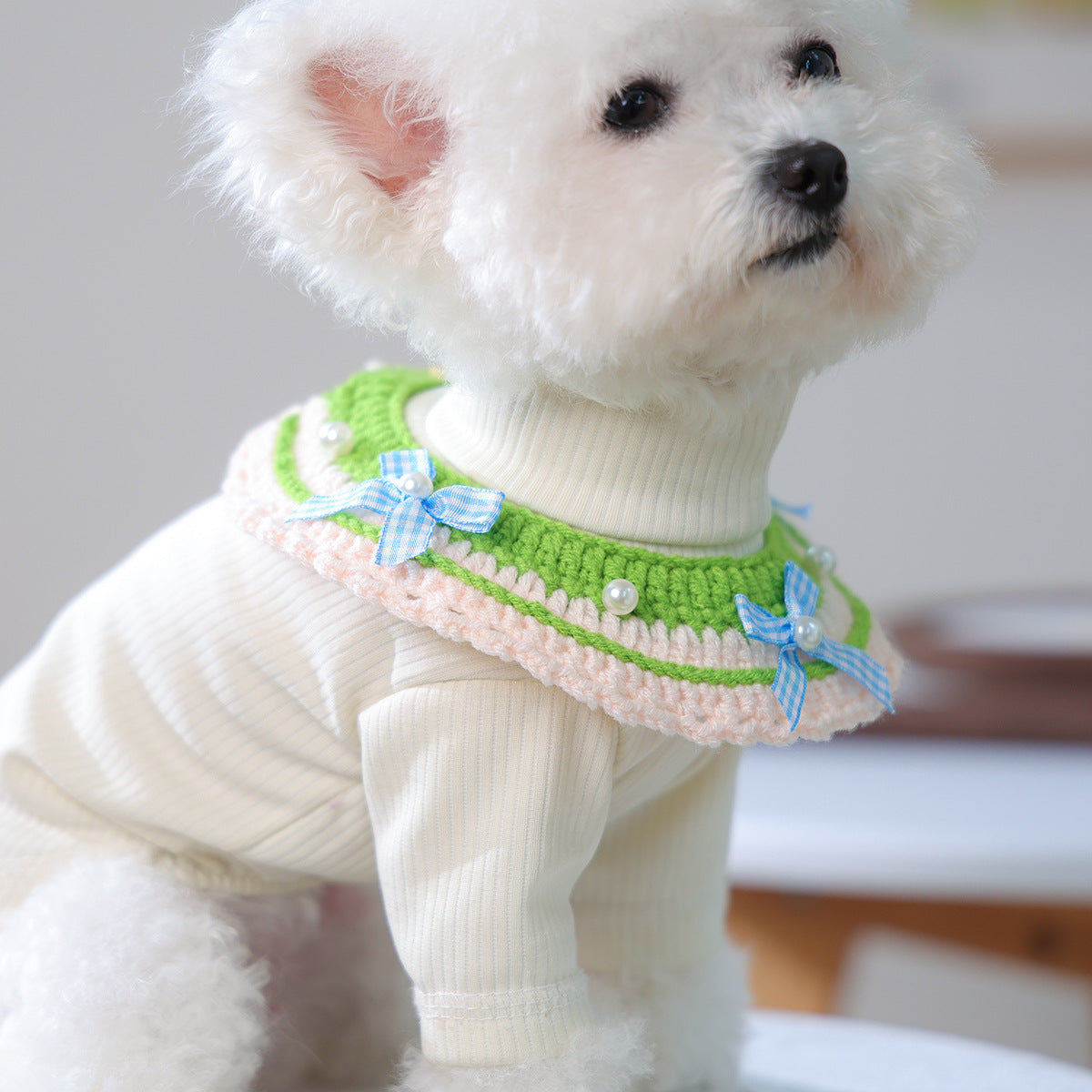 Kumago® Fresh Bow-Knit Collar