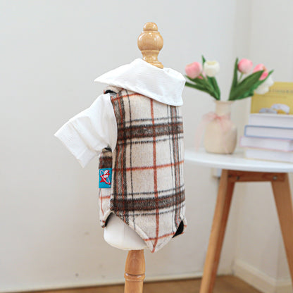 Kumago® Little Gentleman Plaid Vest