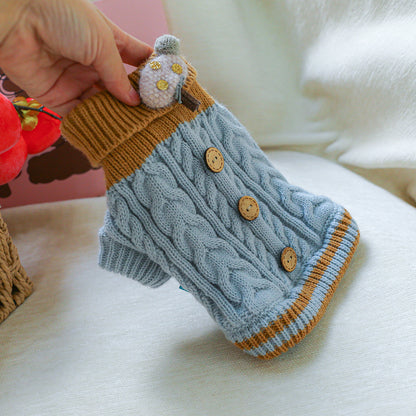 Kumago® Cable Knit Button Sweater