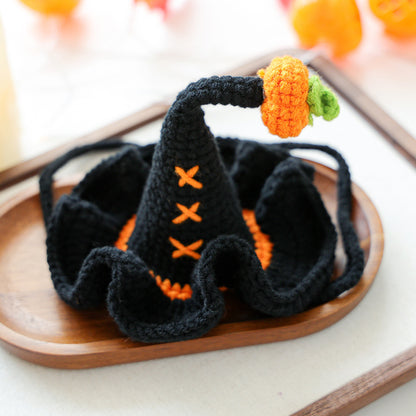 Kumago® Halloween Knitted Wizard Hat