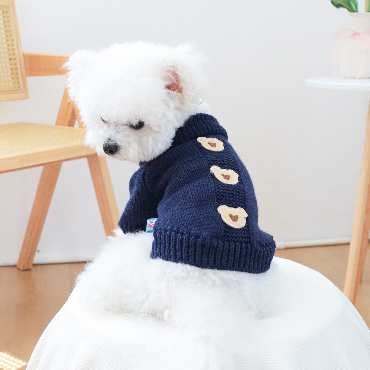 Kumago® Cookie Bear Knit Sweater