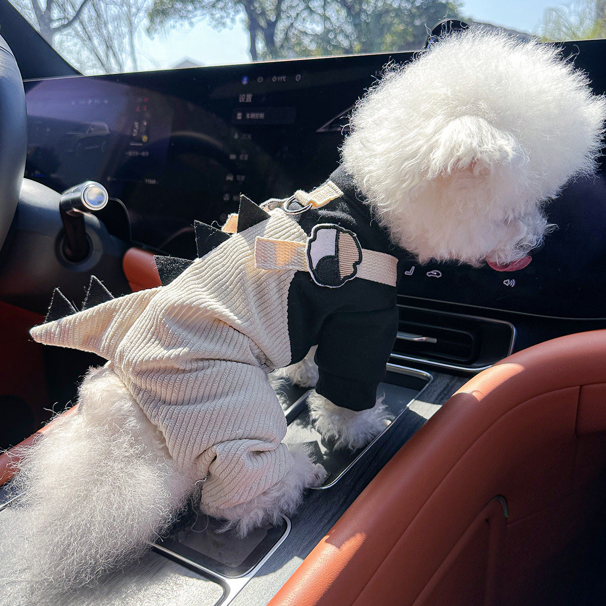 Kumago® Black Dino Overalls