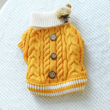 Kumago® Cable Knit Button Sweater