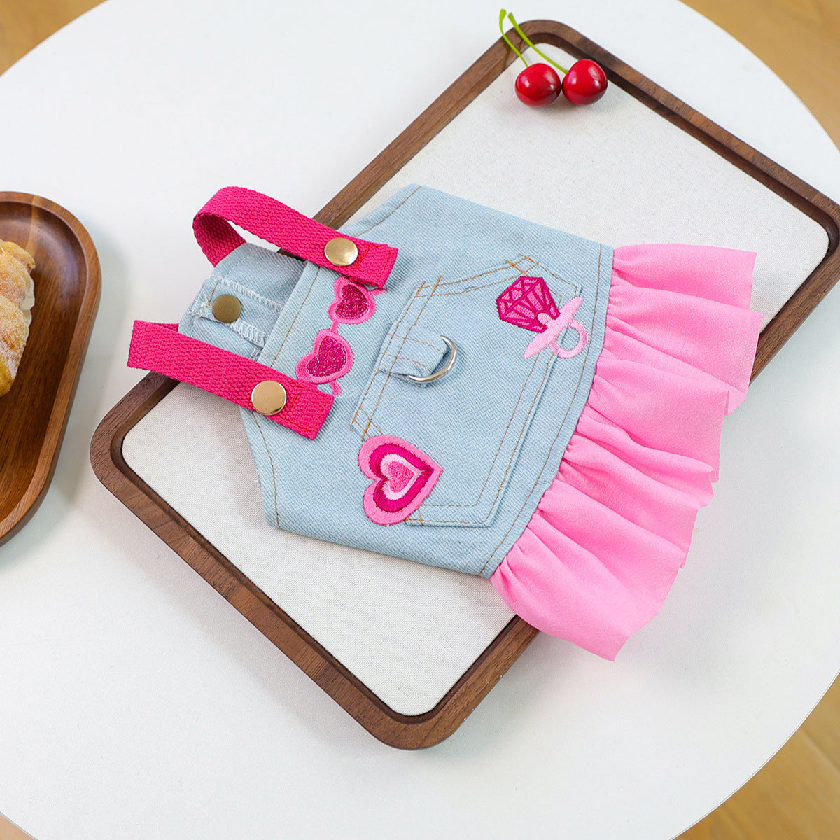 Kumago® Pink Glam Denim Dress