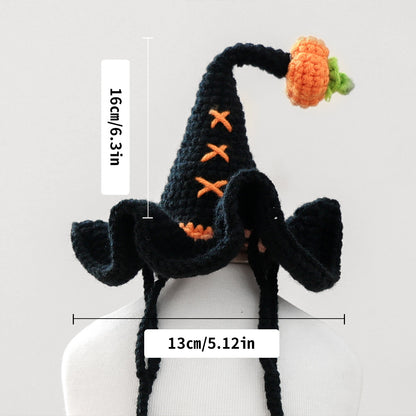 Kumago® Halloween Knitted Wizard Hat