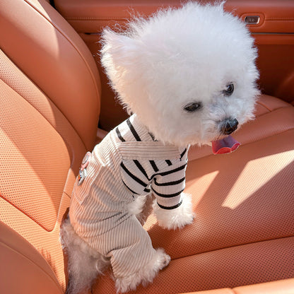 Kumago® Teddy Corduroy Overalls