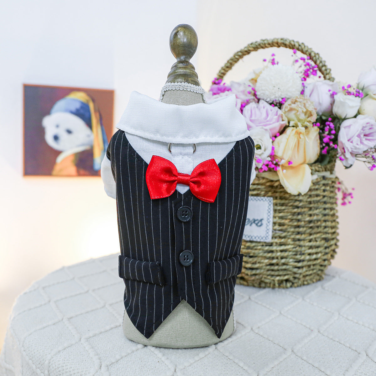 Kumago® Bow-Tie Tuxedo Vest