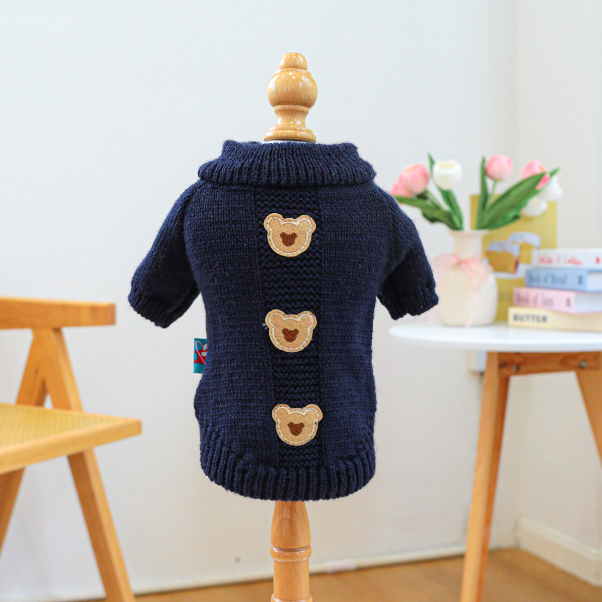 Kumago® Cookie Bear Knit Sweater