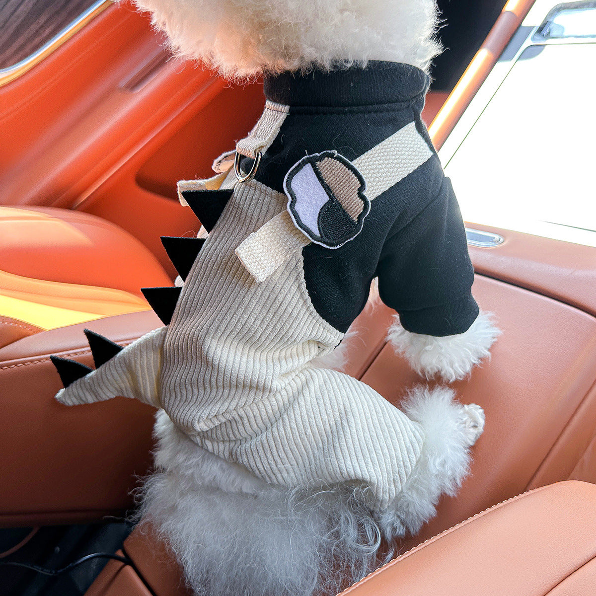 Kumago® Black Dino Overalls