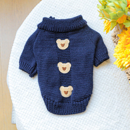Kumago® Cookie Bear Knit Sweater