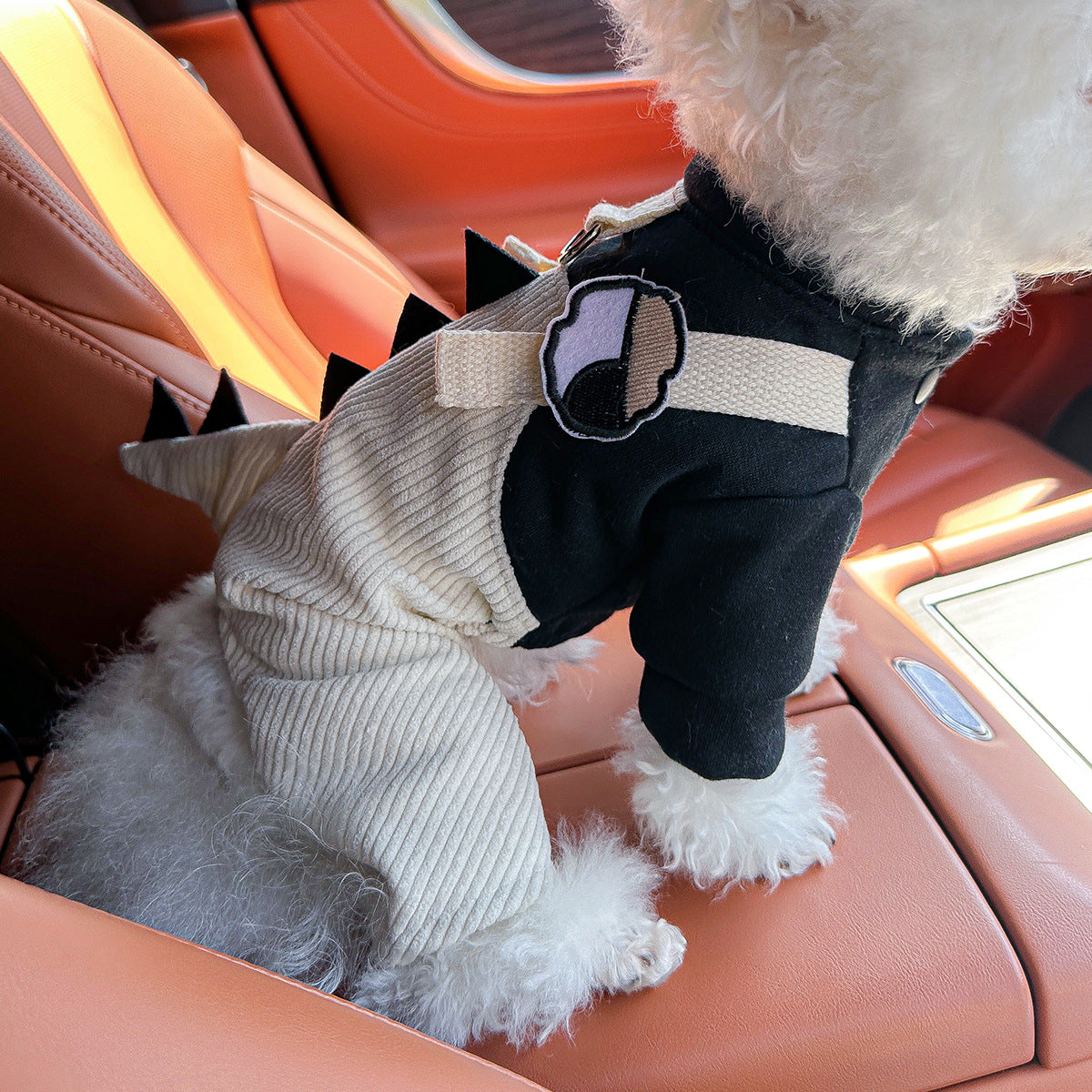 Kumago® Black Dino Overalls